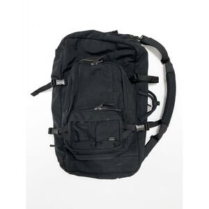 Porter Yoshida & Co Backpack Blk 3-Way Detach Outdoor Multi-Zip/Pocket Use RARE